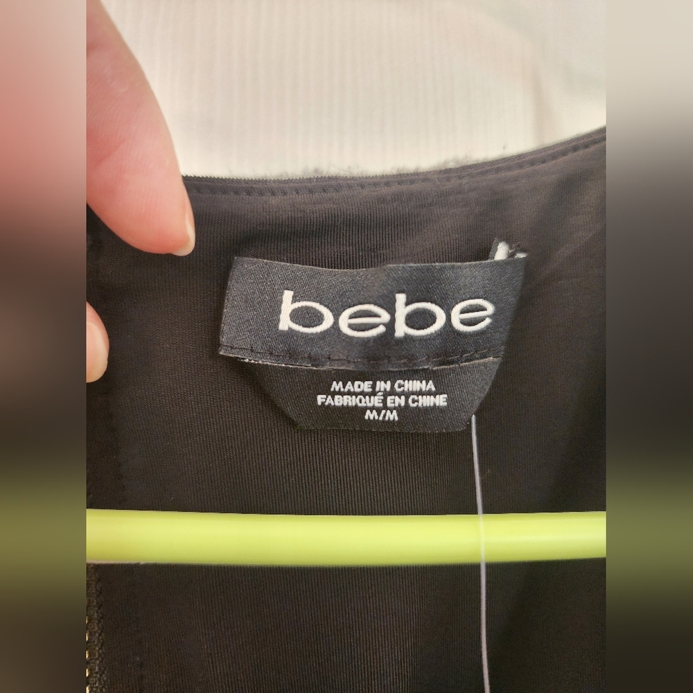 Women's dress Bebe, size Medium,‎  black - Picture 9 of 10